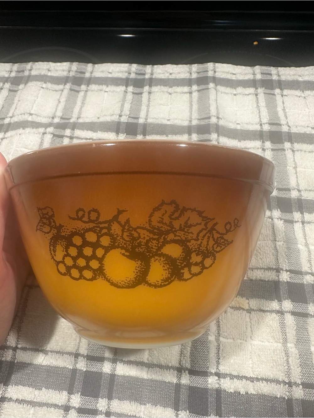 Pyrex #401 1-1/2 pint - Old Orchard Design